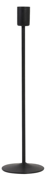 Kovový svietnik BORGO, matt black, Ø8xV30 cm