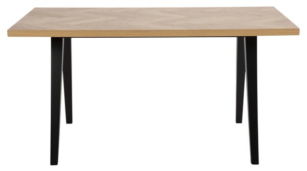 Dizajnový jedálenský stôl Cristopher 200 cm vzor dub