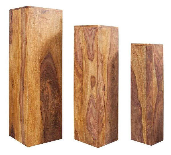 Set 3 stojanov Timber Honey