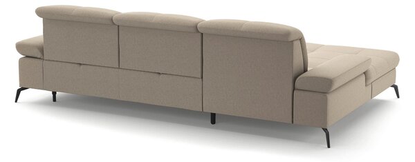 ROHOVÁ SEDAČKA, textil, taupe Sit & More - Sedačky, Online Only