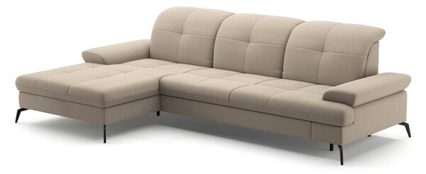 ROHOVÁ SEDAČKA, textil, taupe Sit & More - Sedačky, Online Only