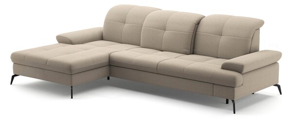 ROHOVÁ SEDAČKA, textil, taupe Sit & More - Sedačky, Online Only