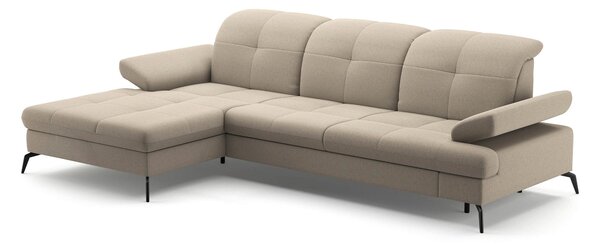 ROHOVÁ SEDAČKA, textil, taupe Sit & More - Sedačky, Online Only
