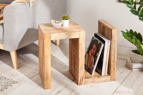 Dizajnový odkladací stolík Ari S 60 cm Mango