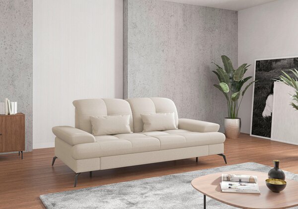 2,5-MIESTNA POHOVKA, textil, krémová Sit & More - Sedačky, Online Only