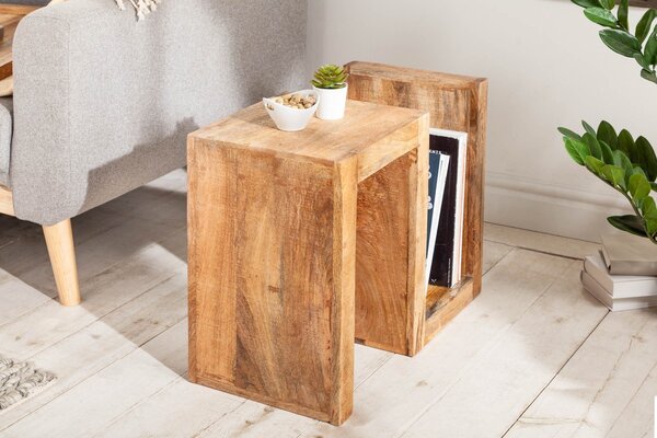 Dizajnový odkladací stolík Ari S 60 cm Mango