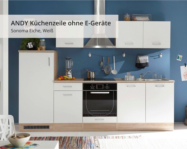 KUCHYNSKÝ BLOK BEZ SPOTREBIČO 270 cm MID.YOU - Online Only kuchyne, Online Only