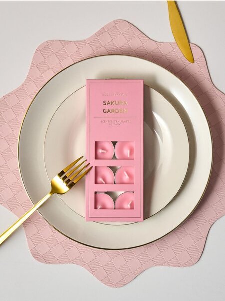 Sinsay - Čajové sviečky 10 pack Sakura Garden - pastelová ružová