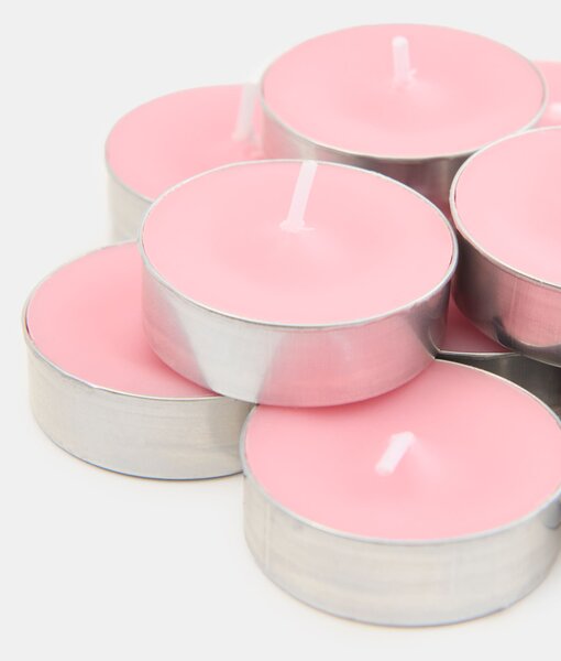 Sinsay - Čajové sviečky 10 pack Sakura Garden - pastelová ružová