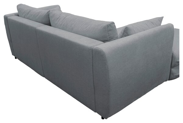 ROHOVÁ SEDAČKA, textil, sivá MID.YOU - Sedačky, Online Only