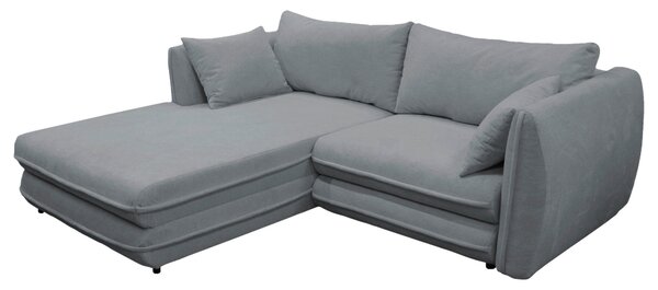 ROHOVÁ SEDAČKA, textil, sivá MID.YOU - Sedačky, Online Only