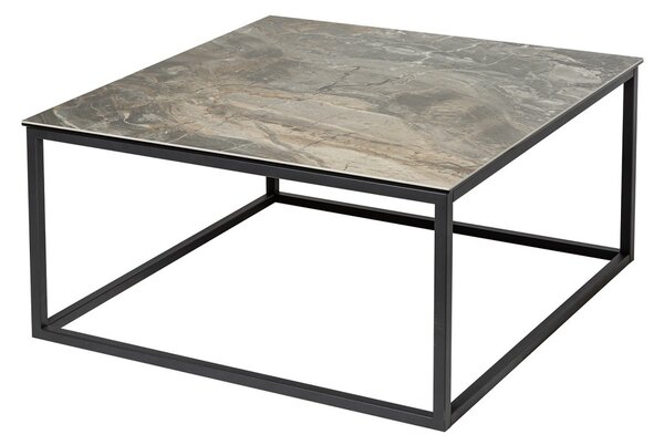 Keramický konferenčný stolík Sloane 75 cm taupe mramor