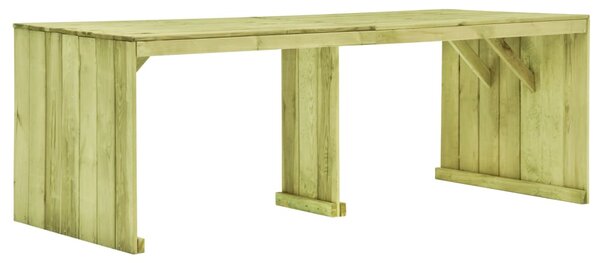 Záhradný stôl 220x101,5x80 cm impregnovaná borovica