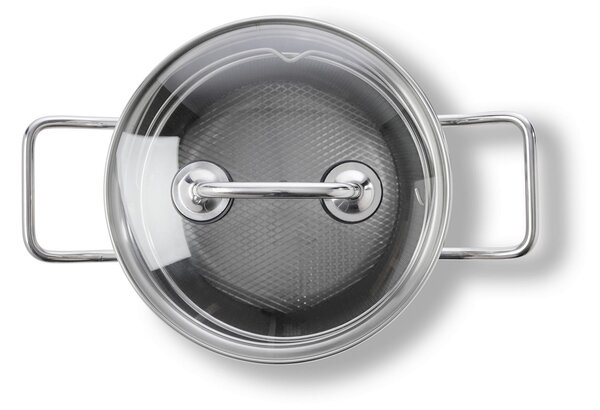 HRNIEC NA ŠPARGĽU, hliník, ušľachtilá oceľ, 16/12 cm Homeware Profession. - Hrnce na varenie