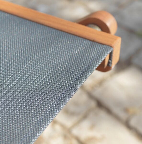 ZÁHRADNÉ SKLADACIE KRESLO, drevo, textil Ambia Garden - Záhradné stoličky