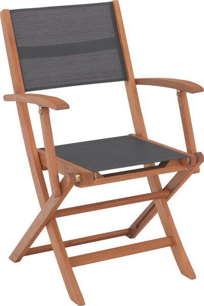 ZÁHRADNÉ SKLADACIE KRESLO, drevo, textil Ambia Garden - Záhradné stoličky