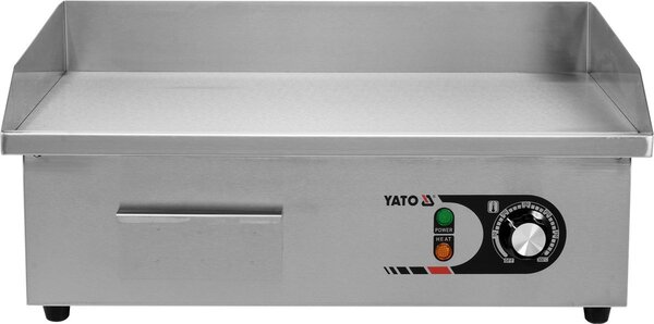 Yato Gastro Grilovací deska hladká 3000W 550mm YG-04585
