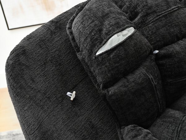 NovýNábytok.sk Kreslo Jaspier (čierna). Akcia -17%. Vlastná spoľahlivá doprava až k Vám domov. 1110119