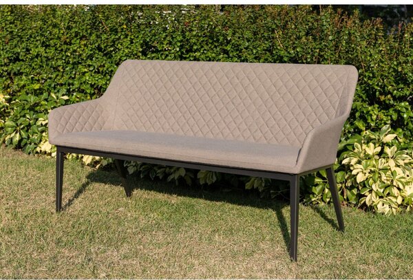 Doppler PARIS LIKA-TEX® mocca - luxusná záhradná 3miestna pohovka - Rozbalený tovar (N624)