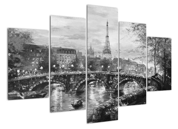 Obraz Paríža na stenu (Obraz 150x105cm)
