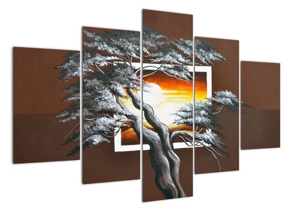 Obraz stromu na stenu (Obraz 150x105cm)