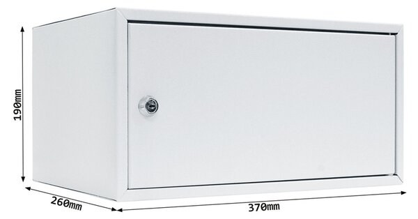 Nábytkový trezor HOME CASE 3, 190 x 370 x 260 mm, mechanický - na kľúč
