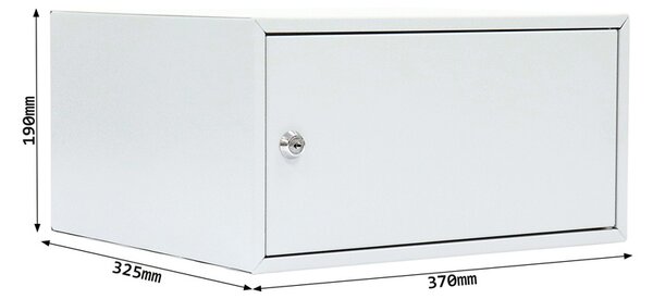 Nábytkový trezor HOME CASE 4, 190 x 370 x 325 mm, mechanický - na kľúč