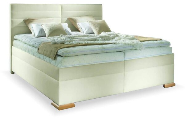 Americká posteľ boxspring LUCIA, s úložným priestorom
