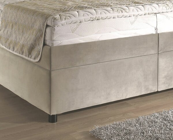 Americká posteľ boxspring PALLADIO 200x200cm, s úložným priestorom