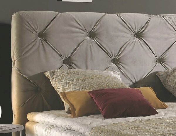 Americká posteľ boxspring PALLADIO 200x200cm, s úložným priestorom