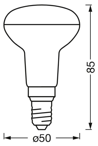 LED Stmievateľná žiarovka SMART+ R50 E14/3,3W/230V 2700-6500K Wi-Fi - Ledvance