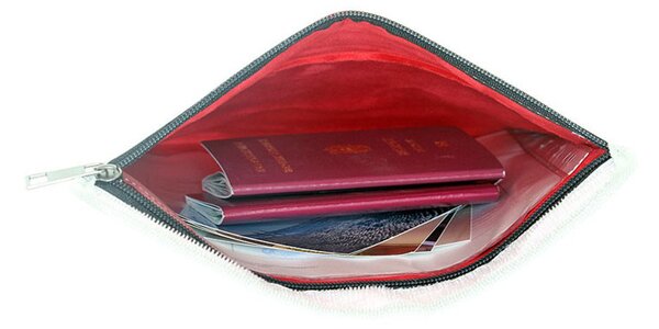Ohňovzdorný vak FIRE BAG DIN A4 na uloženie dokumentov v trezore, 340 x 250 x 20 mm