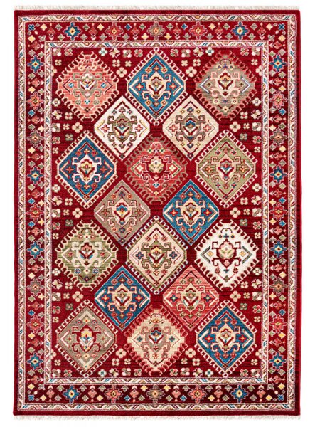 Kusový koberec Ibrahim bordó 80x150cm