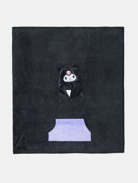 Sinsay - Deka s kapucňou Kuromi - čierna