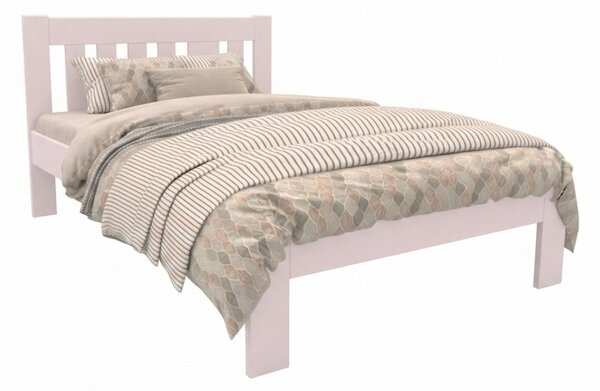 Celomasívna posteľ z prírodného buku Utena, prevedenie BKR 8, 90x200 cm