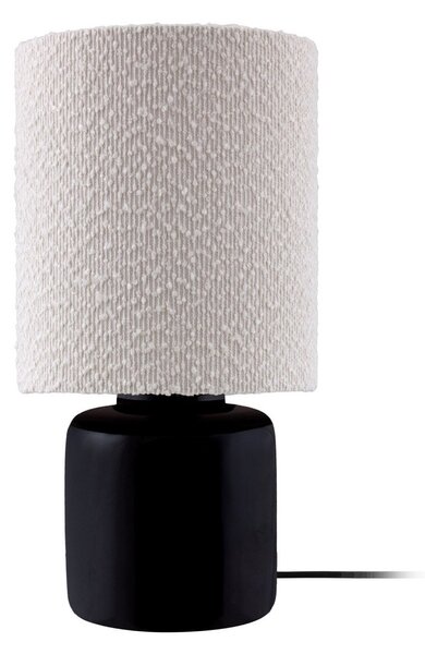 Stolové Lampa Globen Lighting, Florian, Biela, Obývacia izba, Tkanina / Textil
