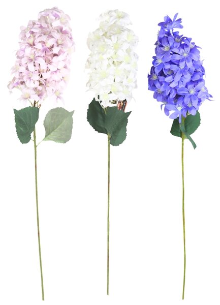 Umelý kvet HORTENZIA PLUME 87 cm - viac farieb Farba: Biela
