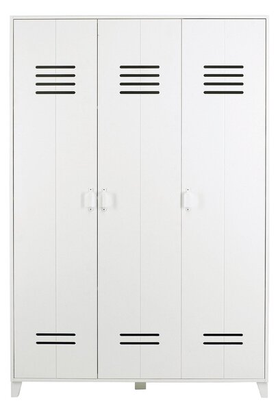 Drevená šatňová skriňa Locker 186 × 123 × 40 cm VTWONEN