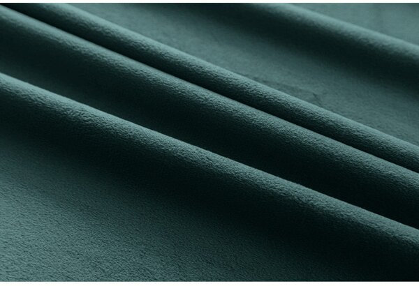 Zatemňovací záves VELVET 140x250 cm, tyrkysový Zavesenie: Riasiaca páska