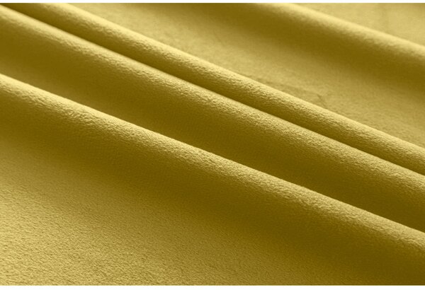 Zatemňovací záves VELVET 140x270 cm, horčicová Zavesenie: Riasiaca páska