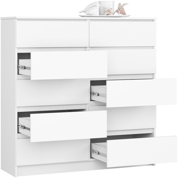 Ak furniture Komoda Kuba 120 cm biela