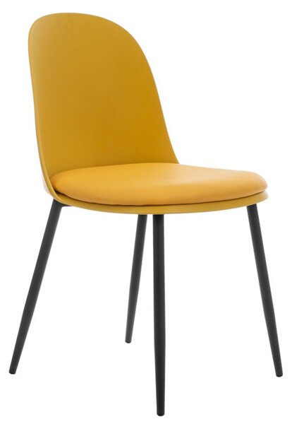 Jídelní židle ADELE žlutá