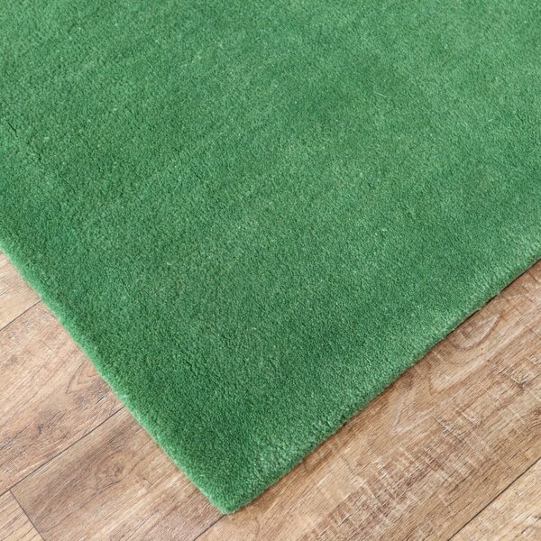 Asra , Ručne všívaný kusový koberec wool sv. zelená, 60x110, zelená, obývacia izba