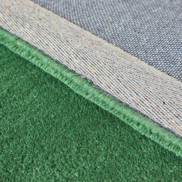 Asra , Ručne všívaný kusový koberec wool sv. zelená, 60x110, zelená, obývacia izba