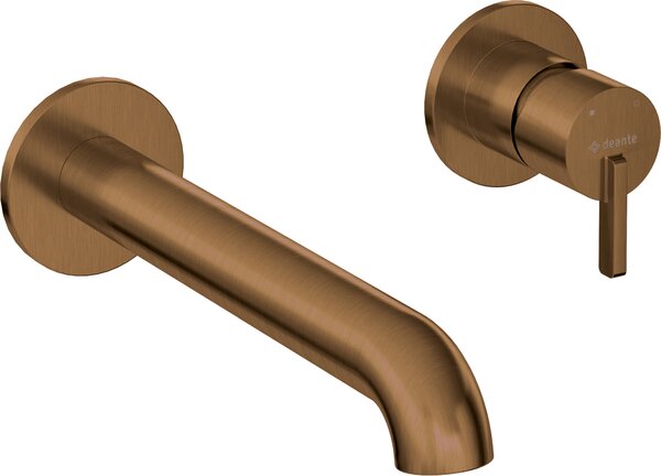 Deante Silia, umývadlová batéria pod omietku, brúsený bronz, DEA-BQS_C54L