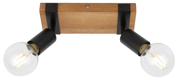 Italux SPL-2079-2 bodové stropné svietidlo Molini | 2x40W E27