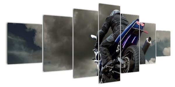 Motorkár - obraz (Obraz 210x100cm)
