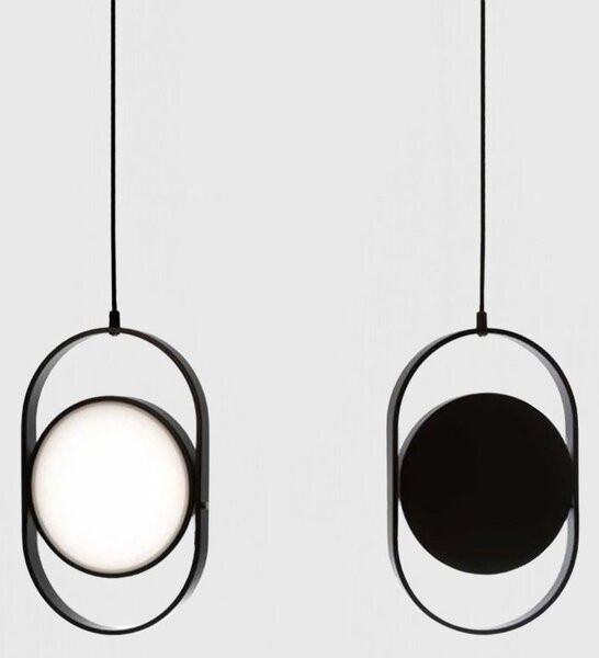 Toolight Toolight, LED závesné svietidlo 18W, 4000K, APP1554-CP, čierna, OSW-05662