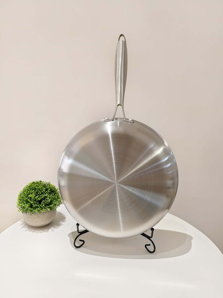 Nerezová panvica KITCHISIMO Chef 20 cm s nepriľnavým povrchom