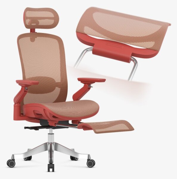 Kancelárska stolička LeadPro 8.7 Red